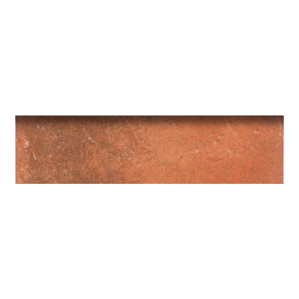 Klinker Antic Skirting Board Orange Matt 33x8 cm